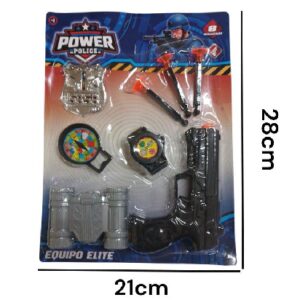 Set de policia blister 21.5 x28cm