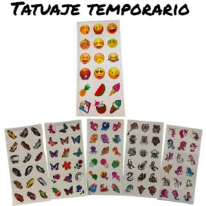 Tatuaje temporario 819-24-1 modelos surtidos
