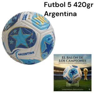 Pelota Futbol 5 420gr Argentina Campeón