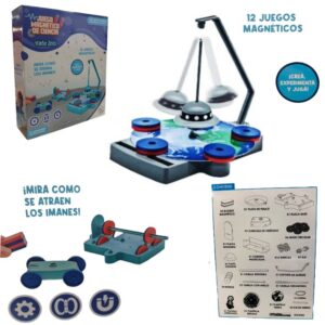 Juego de ciencia Kids Lab. Juego magnetico. 12 juegos en 1.
