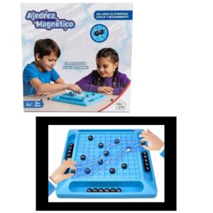 Juego de estrategia. Ajedrez magnetico 79620. Mismo estilo del magnetismo