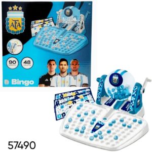 Bingo con bolillero AFA Argentina
