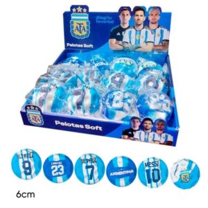Pelota saltarina con crater 6cm AFA Argentina 57501