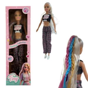 Muñeca Tiny con Trenza colores 79710
