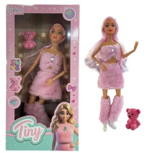 Muñeca Tiny Fashion con osito 79715