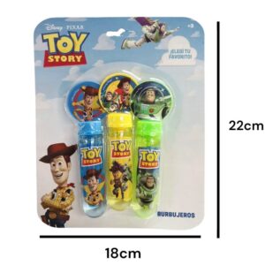 Burbujero Toy Story x 3