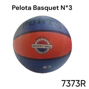 Pelota Basquet 3 bicolor (7373R)