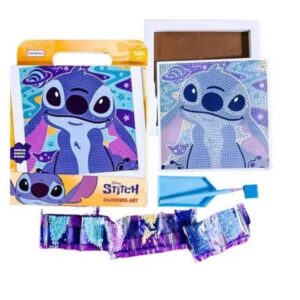 Lamina para decorar con diamantes stitch
