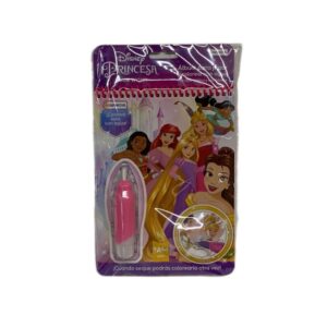 Agua wow princesas.Carga agua en el pincel, pasas por las hojas y magicamente aparece el color.