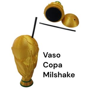 Copa mundial vaso milshake
