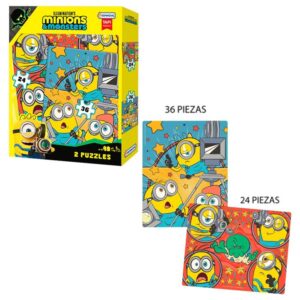 Rompecabezas X 24 pzas/ 36 pzas Minnions