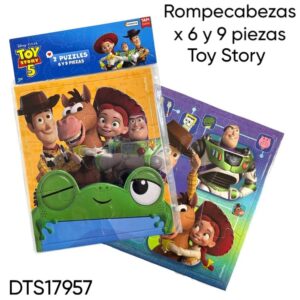 Rompecabezas Toy Story  6/9 piezas-