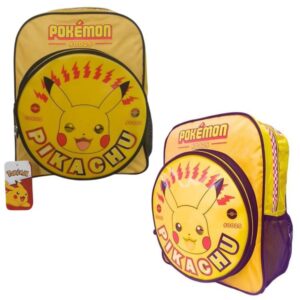Mochila 16 pulgadas Pokemon lenticular ( bolsillo con movimiento en la expresion de Pikachu)