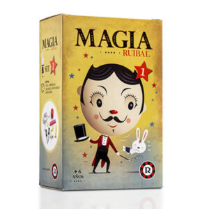 Set de Magia 1. Edad+ 6. Contenido: 1 soga, 1 jumping bar, 1 caja faquir, 2 paletas conejo e instrucciones