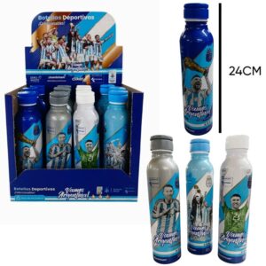Botella Aluminio 500 ml Argentina Futbol