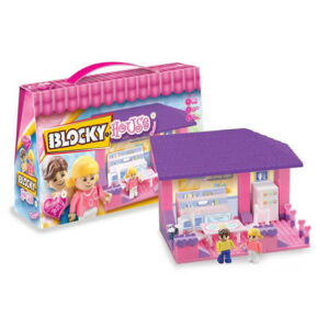 Blocky house cocina de 70 piezas con 2 muñequitos