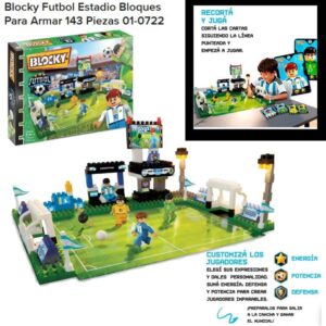 Blocky Futbol 143 piezas