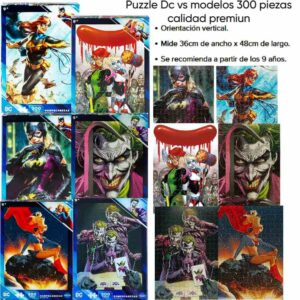 Rompecabezas x 300 piezas DC. Varios modelos surtidos. Consulte