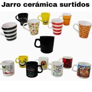 Jarro  decorado/ liso surtido