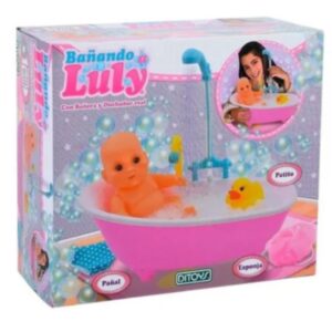 Bañando a luly