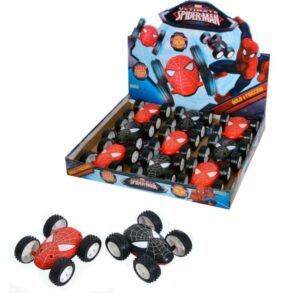 Auto 360° Spiderman. Choca y gira.