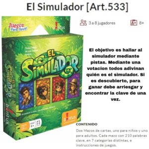 Juego de naipes b el simulador