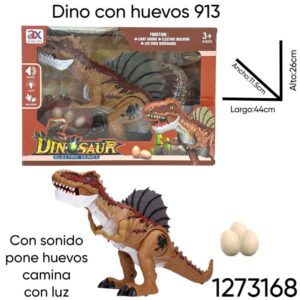 Dino pone huevos, con movimiento, luz y sonido 913. (1273168)