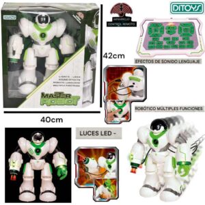 Robot master a radio control