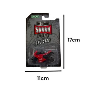 Moto speed metal de coleccion,escala 1.64