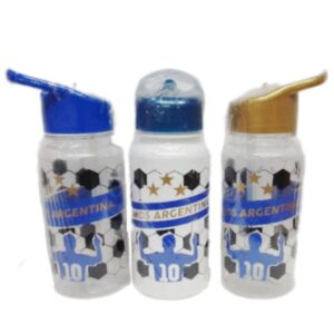 Botella 500 ml straw futbol Argentina