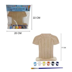 Set Arte mundial Camiseta 23