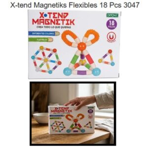 Bloques Magneticos flexibles x 18 pzas Xtend