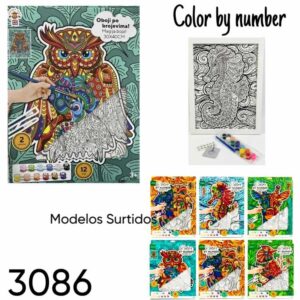 Bastidor Color by Number (3086)  Modelos surtidos.