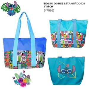 Bolso Stitch 213. Doble estampado