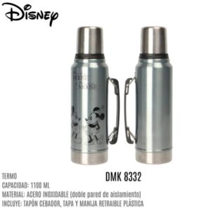 Termo acero inox 1100ml Mickey