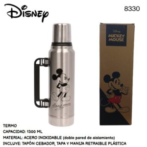 Termo acero inox 1300cc Mickey 8330
