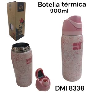 Botella Termica 900ml Minnie