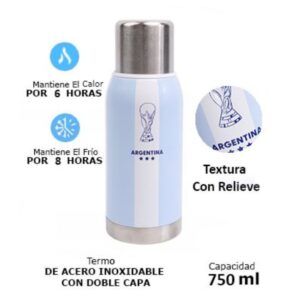 Termo 750ml AFA Argentina