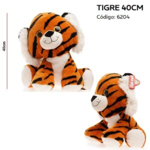 Peluche Tigre 40cm 6204