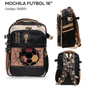 Mochila 16 pulgadas Futbol 126201