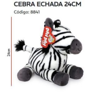 Peluche Cebra 24cm (8841)