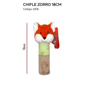 Chifle zorro peluche 6318