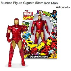 Muñeco 50cm Iron Man articulado