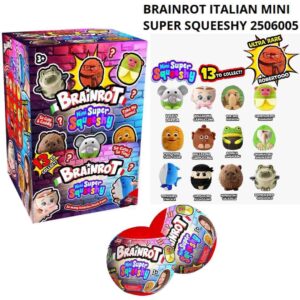 Squishy Brainrot. Muñecos virales sorpresa apretables.