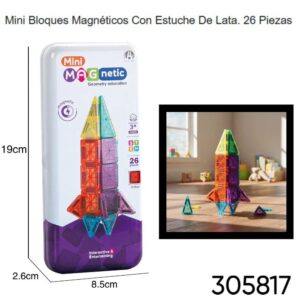 Bloques magneticos x 26 piezas (305817)