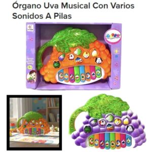 Organo Uva Musical vs sonidos 5089