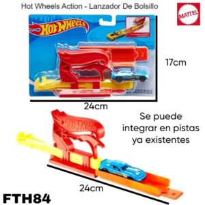Hot Wheels Lanzador de bolsillo (FTH84)