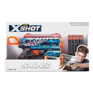 Pistola c/8 dardos. Skins Flux.
