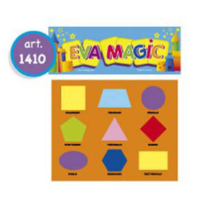 Goma eva encastre geometrico X9 25,5×20,5 cm