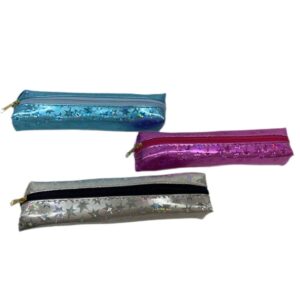 Canopla tubo mini fantasia metalizada 20cm x 5cm